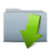 Folder Graphite Download Icon